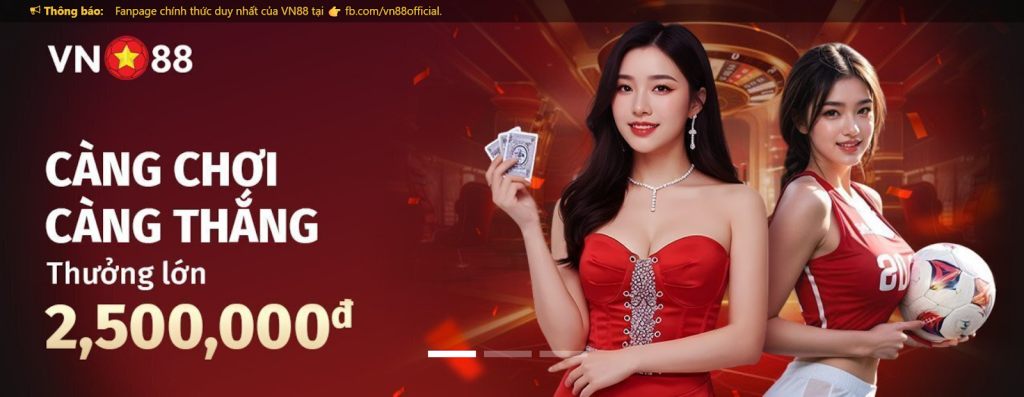 lý do nên chơi tại VN88 casino